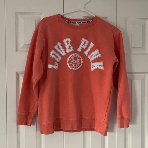 PINK Sweatshirt Size XS🥰🥰 - Picture 1 of 4